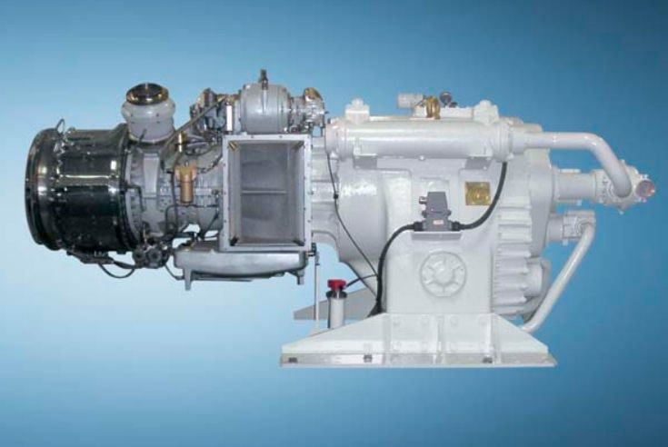 Turbina a gas Vericor con riduttore