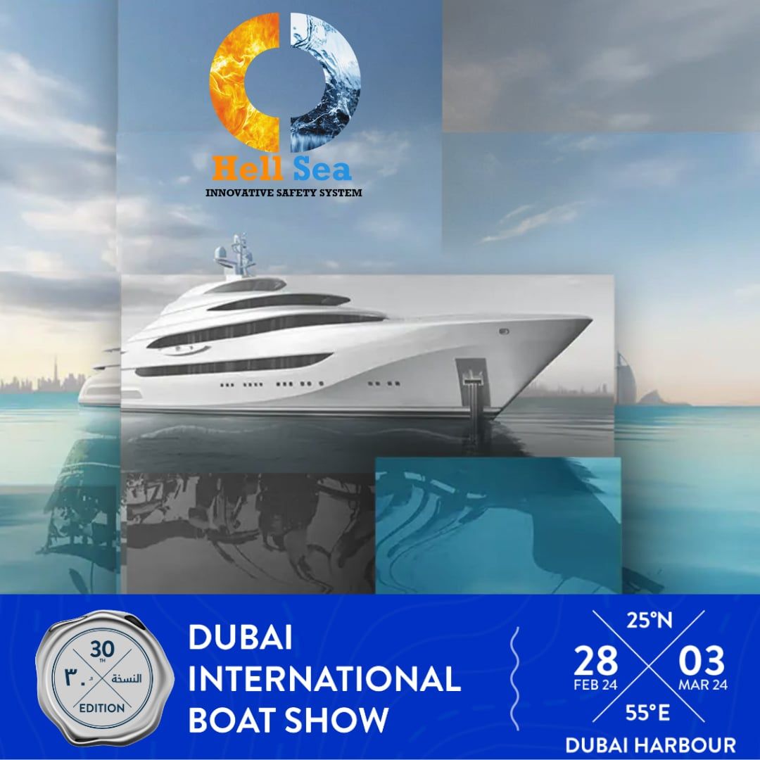 Locandina Dubai International Boat Show 28 febbraio - 3 marzo 2024