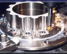 Lavorazione meccanica di un componente in acciaio