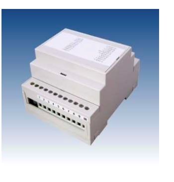 Modulo elettronico RMC su guida DIN con morsettiera