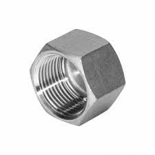 Tappo esagonale femmina in acciaio inox