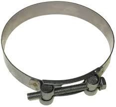 Fascetta stringitubo in acciaio inox con vite